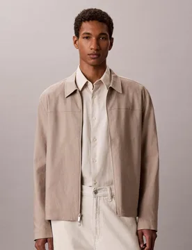 Sobrecamisa Hombre de lino y lyocell - Calvin Klein - FashionsVida