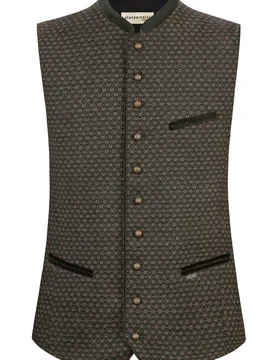 Trachtenweste Dylon (grün, Gr. 58) von Classics für Herren, Oberteile, 70% Polyester, 15% Baumwolle, 15% Viskose - Stockerpoint - FashionsVida