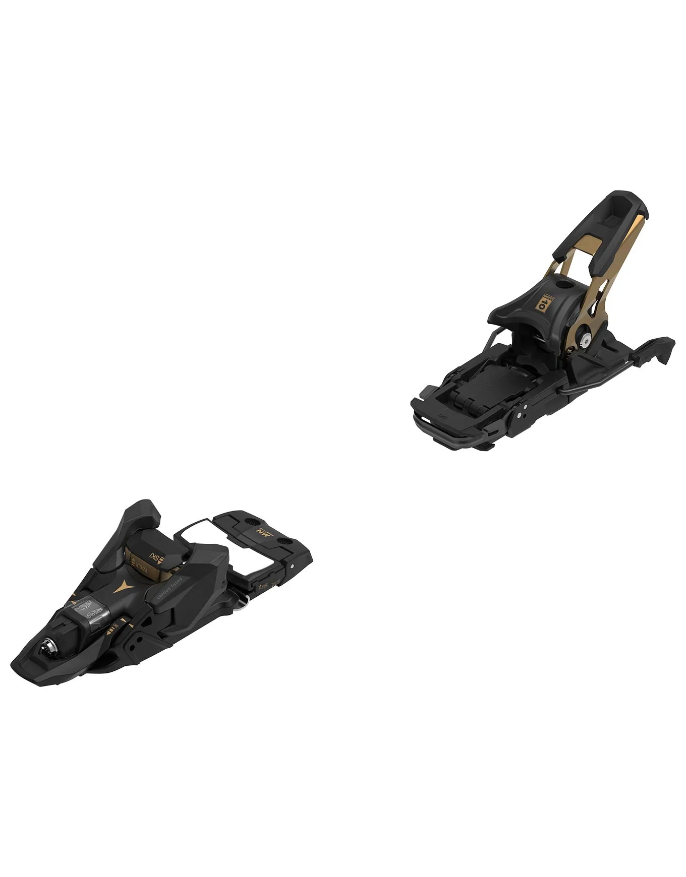 Fixations de ski de randonnée - Shift² 10 MN Black/Bronze en Aluminium - Taille 110 mm - Noir - Atomic - FashionsVida