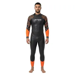 Zeal Hi-vis Long Sleeve Neoprene Wetsuit Black 9 Men