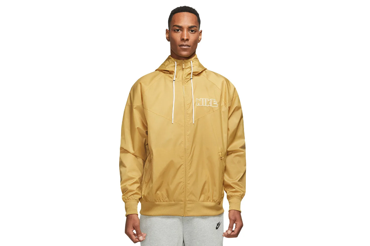 Woven Lined Windrunner Jacket - Jacke-Windbreaker - gelb - Herren - Size: XL - Nike - FashionsVida