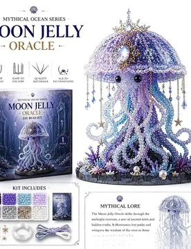 D Design Ocean Animals Beaded Kits Beginner Friendly Material Package Marine Animal Bead Set Bead Craftsmanship Handmade - Aliexpress - FashionsVida