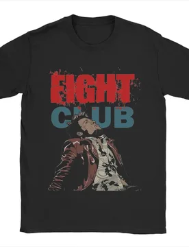 Men Women's Tyler Fight Club Film Character Art T Shirts Pure Cotton Tops Humor Short Sleeve Crew Neck Tees Original T-Shirt - Aliexpress - FashionsVida
