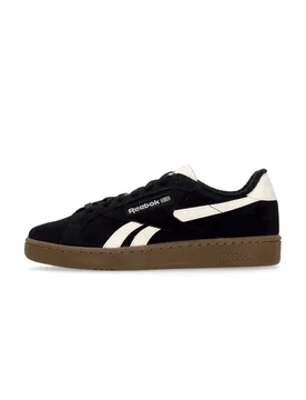 Scarpa Bassa Uomo Club C Grounds Core Black - Reebok - FashionsVida