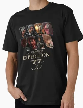 Expedition 33 RPG video game 2025 Gift tee for gamer 100% cotton printed Men's Short Sleeve Graphic T-Shirt All size tops - Aliexpress - FashionsVida