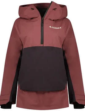Veste Terrex Xperior 2l Lined Rain.rdy Quiet Crimson / Aurora Black M - Adidas - FashionsVida