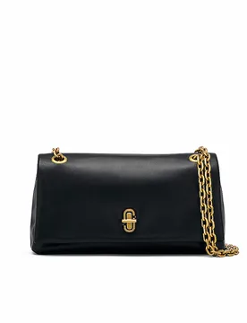 Sac en cuir - Mini sac THE DUAL CHAIN WALLET noir - Marc jacobs - FashionsVida