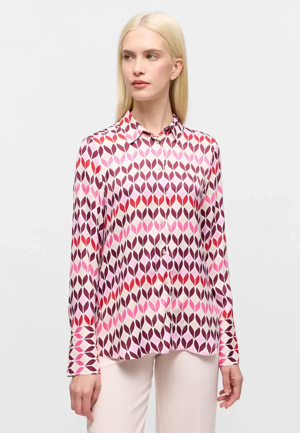 Bluse Viskose Langarm female - 36 - FashionsVida