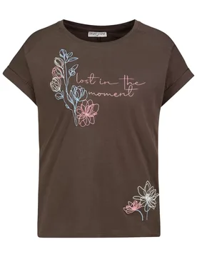 Damen, Shirt kurzarm female - S - FashionsVida