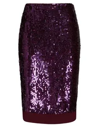 Falda midi Mujer Ciruela 36,38 Mujer