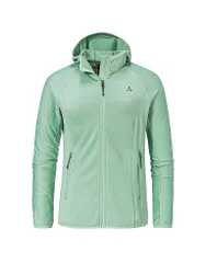 SCHÖFFEL Damen Fleecejacke Cascata Hoodie mint 40 W