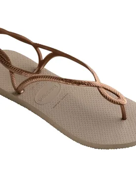 Sandales Luna Rose Gold / Rose Gold EU 41-42 - Havaianas - FashionsVida