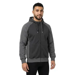 Sweat-shirt à Zip Unique 50566 Black / Dark Anthracite M