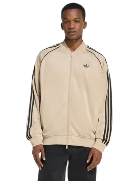 Adicolor Herren Trainingsoberteile - Beige - Größe S - Poly Mesh Beige S - Adidas - FashionsVida