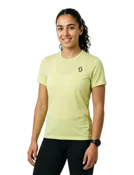 Endurance Lt Short Sleeve T-shirt Pastel Yellow L Women - Scott - FashionsVida