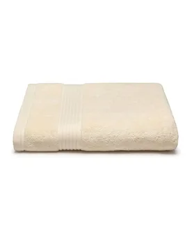 SOCKSHOP 1 Pack Premium Bamboo 700GSM Super Soft Bath Sheet Cream 90cm x 170cm - Cream - Size: One Size - Lazy Panda - FashionsVida
