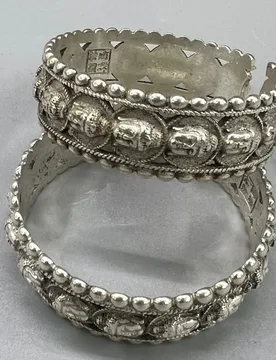 New Tibetan Silver Retro Relief Exotic Style Men's and Women's Same Tibetan Style Sakyamuni Buddha Statue Bracelet, China - Aliexpress - FashionsVida