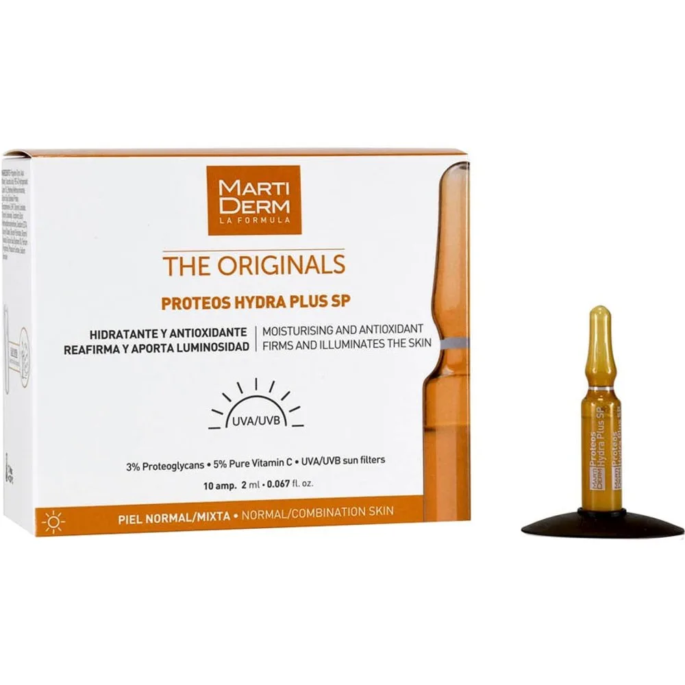 Ampollas Proteos Hydra Plus Sp The originals - MartiDerm - FashionsVida