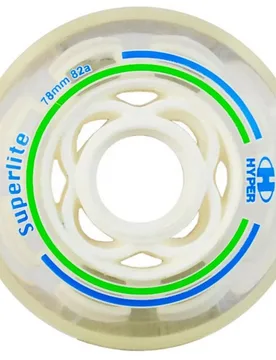Roue Performance Superlite 4 Units Clear 72 mm / 82A unisex - Hyper Wheels - FashionsVida