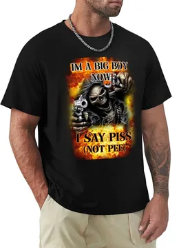 Im a big boy now i say piss not pee T-Shirt Summer Sports Quick Dry T-Shirt - Aliexpress - FashionsVida