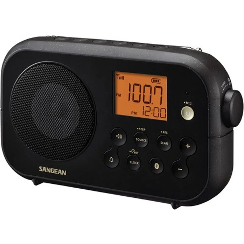 Radio portátil Traveller 120 Bluetooth Negra - Sangean - FashionsVida