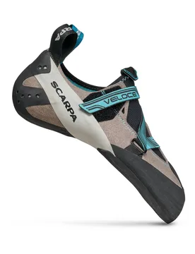Chaussons d'escalade - Veloce W Light Gray Maldive - Taille 37 - Beige - Scarpa - FashionsVida
