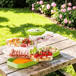 Frischhaltebox mit Buffet, grün