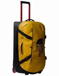 Sac de voyage à roulettes 95L - Base Camp Rolling Thunder 28 Summit Gold TNF Black - Jaune