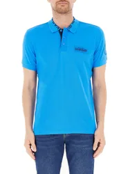 Napapijri Polo in cotone AZZURRO S