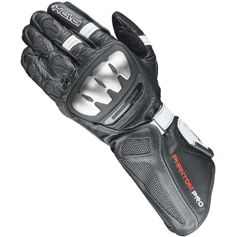Guanti Moto Phantom Pro Nero Bianco taglia 9 - Held - FashionsVida