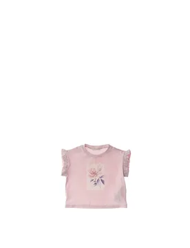 T-shirt girocollo BABY ROSA 6A - Liu jo - FashionsVida