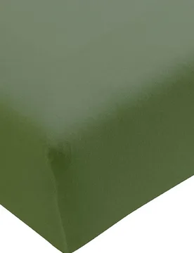 Sábana bajera de jersey BELLA DONNA 120/200 cm - 130/220 cm Oliva verde - Formesse - FashionsVida