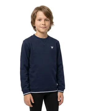 Team Terry Sweatshirt Marine 12-14 Years - Tecnifibre - FashionsVida