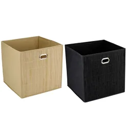 Aufbewahrungsboxen faltbar 2er-Set