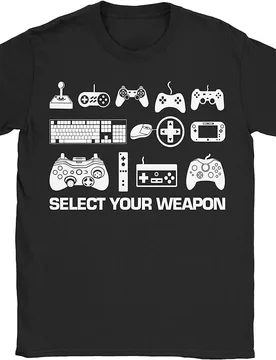 Select Your Funny Gaming T Shirt Short Sleeve Casual 100% Cotton O-Neck Harajuku T Shirts - Aliexpress - FashionsVida