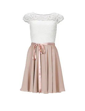 Swing Vestido de cóctel crema 40 - Swing - FashionsVida