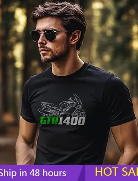 Summer T-shirts Ka/.wa.sa.kis GTR 1400 & Concours 14 2007-2022 fans - Motorcycle T-Shirt Graphic Short Sleeves Oversized Tee - Aliexpress - FashionsVida