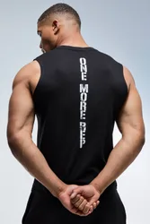 Herren Eine Weitere Wiederholung Normal Geschnittenes Trägertop Black Größe XS