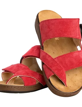 Therapie Sandale BerryGo rot 41 Damen - Hallufix - FashionsVida