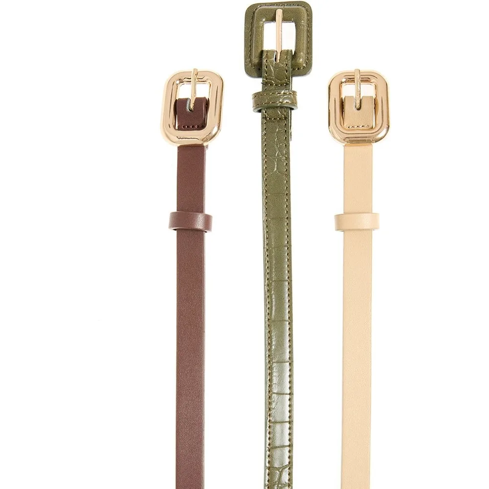 Sfera - Set cinturones forrados - Sfera - FashionsVida