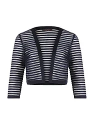 Vera Mont Boléro bleu marine 44
