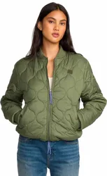 Veste courte matelassée - Cliffs Bomber W Treehugger - Taille S - Kaki