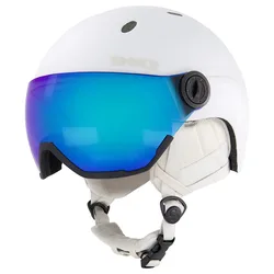 Casque Avec Visière Titan Matte White S unisex