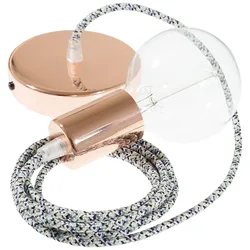 Cables Suspension Luminaire Rx04 Pixel 50 Cm Ice / Copper One Size