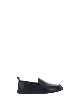 Mocassini in pelle NERO 37 - MASSIMO SANTINI - FashionsVida
