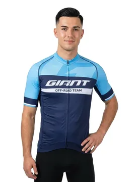 Maglia A Maniche Corte Off-road Team Blue - Giant - FashionsVida