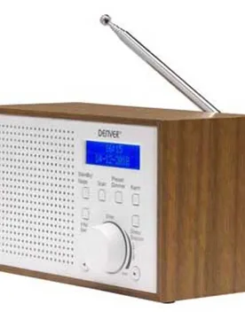 Radio Dab-46 White One Size unisex - Denver - FashionsVida