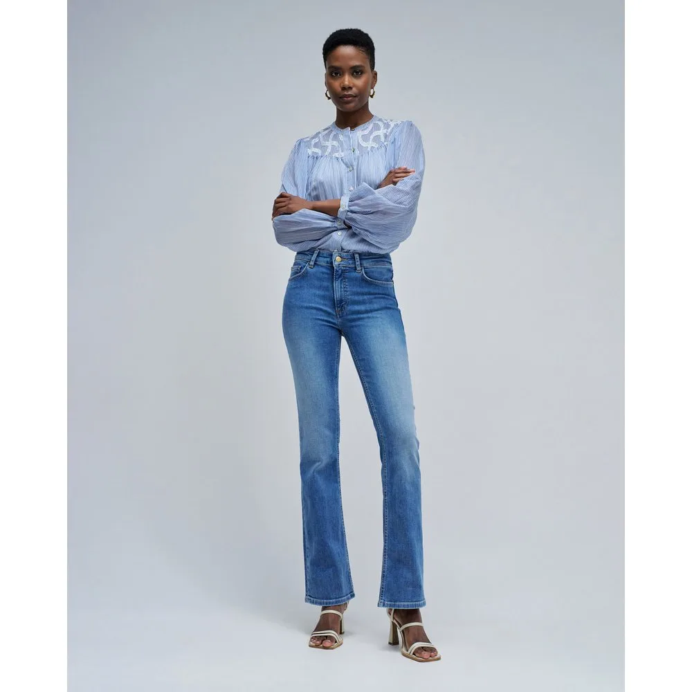 Vaqueros de mujer destiny push up bootcut - Salsa Jeans - FashionsVida