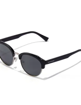 Gafas de sol Classic Rounded - Polarized Black - Hawkers - FashionsVida