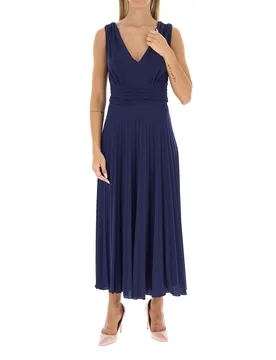 Abito in lurex BLU NAVY L - Rinascimento - FashionsVida